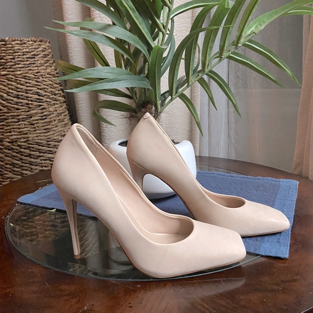 Aldo Square Toe Stiletto Pumps